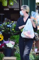 CHARLIZE THERON Out Shopping in Los Angeles 07/21/2020