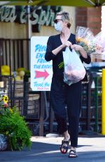 CHARLIZE THERON Out Shopping in Los Angeles 07/21/2020