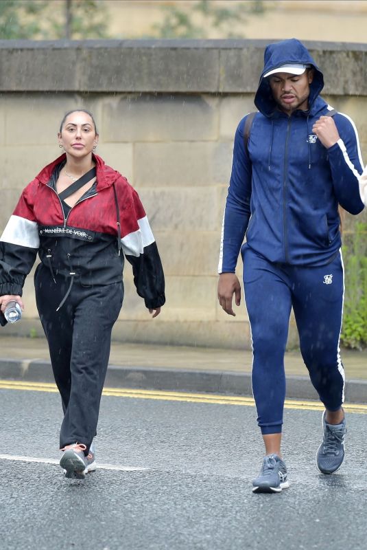 CHARLOTTE CROSBY, SOPHIE KASAEI and ABBIE HOLBORN Out Hikiing on a Rainy Day 07/10/2020