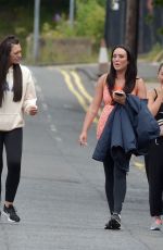 CHARLOTTE CROSBY, SOPHIE KASAEI and ABBIE HOLBORN Out Hikiing on a Rainy Day 07/10/2020
