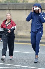 CHARLOTTE CROSBY, SOPHIE KASAEI and ABBIE HOLBORN Out Hikiing on a Rainy Day 07/10/2020