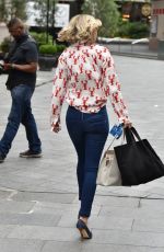 CHARLOTTE HAWKINS Arrives at Classic FM Studios in London 07/16/2020