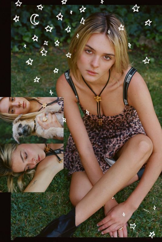 CHARLOTTE LAWRENCE for Versace Jeans Couture Pre-fall 2020 Campaign