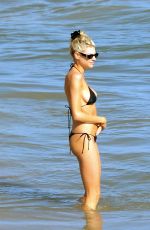 CHARLOTTE MCKINNEY in Bikini at a Beach in Malibu 07/26/2020