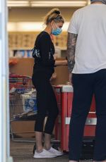 CHARLOTTE MCKINNEY Out Shopping in Los Angeles 07/15/2020