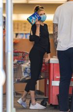 CHARLOTTE MCKINNEY Out Shopping in Los Angeles 07/15/2020