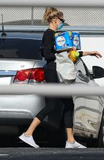 CHARLOTTE MCKINNEY Out Shopping in Los Angeles 07/15/2020