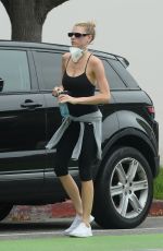 CHARLOTTE MCKINNEY Shoping at a Farmers Market in Los Angeles 07/02/2020