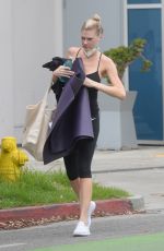 CHARLOTTE MCKINNEY Shoping at a Farmers Market in Los Angeles 07/02/2020