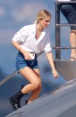 CHIARA FERRAGNI at a Photoshoot on the Yacht in France 07/20/2020