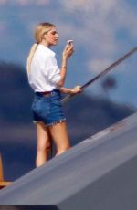 CHIARA FERRAGNI at a Photoshoot on the Yacht in France 07/20/2020