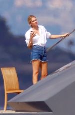 CHIARA FERRAGNI at a Photoshoot on the Yacht in France 07/20/2020