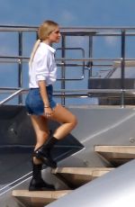 CHIARA FERRAGNI at a Photoshoot on the Yacht in France 07/20/2020