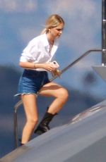 CHIARA FERRAGNI at a Photoshoot on the Yacht in France 07/20/2020