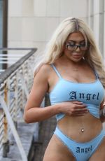 CHLOE FERRY Chilling on Her Balcony 07/17/2020