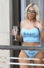 CHLOE FERRY Chilling on Her Balcony 07/17/2020