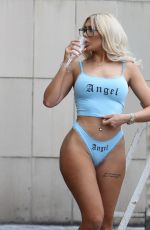 CHLOE FERRY Chilling on Her Balcony 07/17/2020