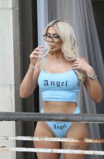 CHLOE FERRY Chilling on Her Balcony 07/17/2020