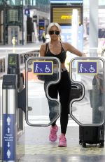 CHLOE FERRY Out at Kings Cross Station in London 07/07/2020