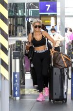 CHLOE FERRY Out at Kings Cross Station in London 07/07/2020