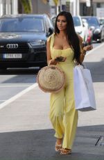 CHLOE KHAN Out Shopping in Marbella 07/26/2020