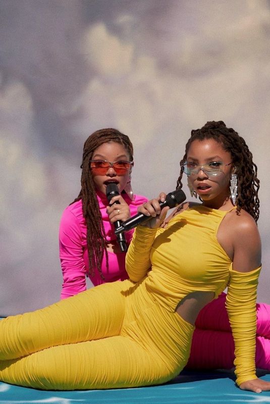 CHLOE X HALLE At a Photoshoot, 07/16/2020