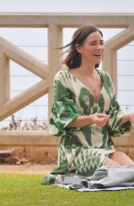 CHRISTA B ALLEN at a Picnic in Santa Monica 07/30/2020