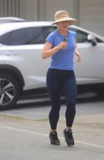 CHRISTINA APPLEGATE Out Jogging in Malibu 07/06/2020