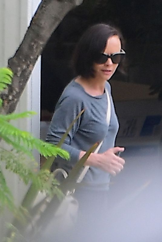 CHRISTINA RICCI Out and About in Encino 07/02/2020