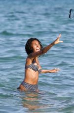 CINDY BRUNA in Bikini at a Beach 07/03/2020