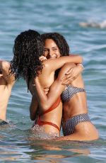 CINDY BRUNA in Bikini at a Beach 07/03/2020