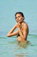 CINDY BRUNA in Bikini on the Beach 07/01/2020