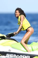 CINDY BRUNA in Swimsuit at a Beach in France 04/07/2020