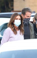 CINDY CRAWFORD and KAIA GERBER at Nobu in Malibu 07/20/2020