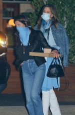CINDY CRAWFORD Out for Dinner at Soho House in Los Angeles 07/29/2020