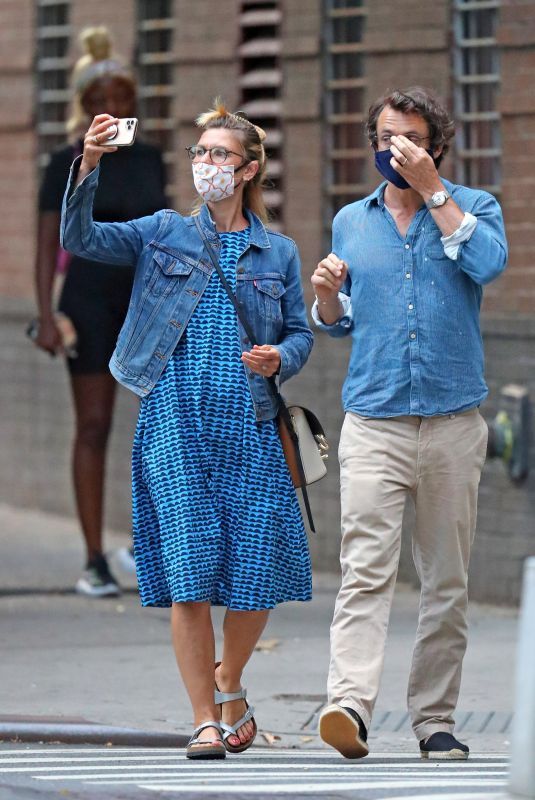 CLAIRE DANES and Hugh Dancy Out in New York 07/01/2020