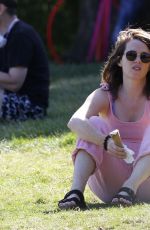 CLAIRE FOY Out at a Park in London 06/23/2020