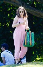 CLAIRE FOY Out at a Park in London 06/23/2020
