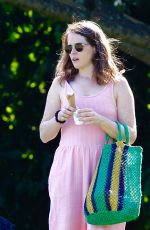 CLAIRE FOY Out at a Park in London 06/23/2020