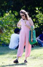CLAIRE FOY Out at a Park in London 06/23/2020