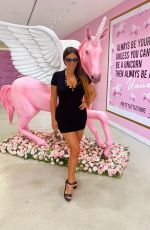CLAUDIA ROMANI Visiting the Influencers / VIPs Only Pretty Little Thing Show-room in Miami Beach 07/08/2020