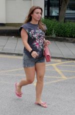 COLEEN ROONEY Leaves a Hair Salon in Alderley Edge 07/25/2020