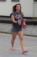 COLEEN ROONEY Leaves a Hair Salon in Alderley Edge 07/25/2020