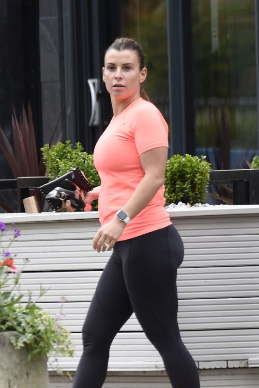 COLEEN ROONEY Out and About in Alderley Edge in Cheshire 07/22/2020