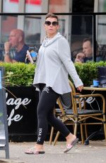 COLEEN ROONEY Out for Coffee in Cheshire 07/17/2020