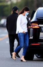 COURTENEY COX Arrives at Giorgio Baldi in Santa Monica 07/02/2020