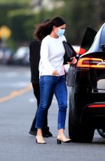 COURTENEY COX Arrives at Giorgio Baldi in Santa Monica 07/02/2020