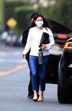 COURTENEY COX Arrives at Giorgio Baldi in Santa Monica 07/02/2020