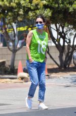 COURTENEY COX in Denim Out in Malibu 07/05/2020