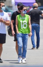 COURTENEY COX in Denim Out in Malibu 07/05/2020